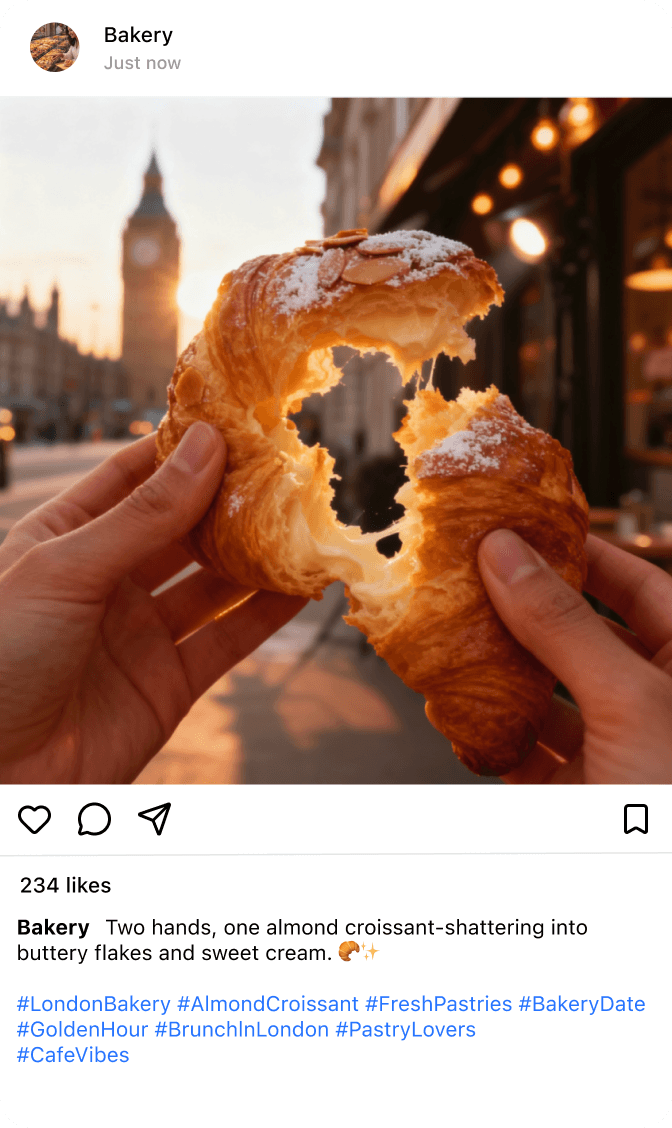 Bakery post example