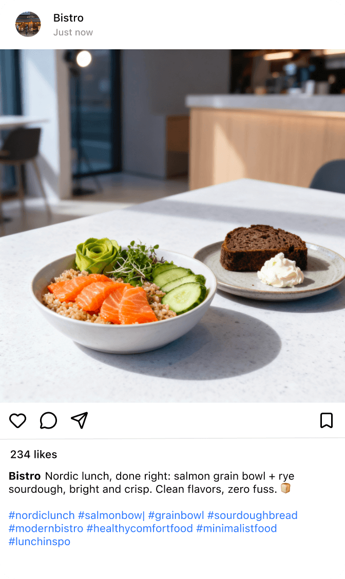 Bistro post example